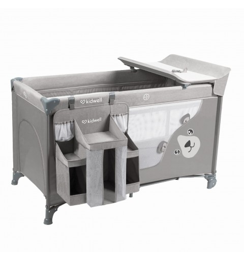 Kidwell Blissy Basic - łóżeczko turystyczne z akcesoriami | Grey